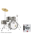  PEARL RSS585CC-707 Batería Junior 18" 5 - Bronce Metálico + pack de platillos Sabian Solar 2|MusicGoodDeal 