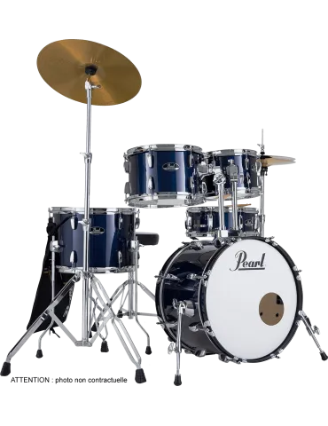  PEARL RSS585CC-743 Junior 18" 5 Trommeln - Royal Blue Metallic + Sabian Solar Pack 2 Becken|MusicGoodDeal 