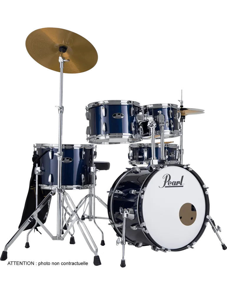  PEARL RSS585CC-743 Batería Junior 18" 5 - Azul Real Metalizado + pack de platillos Sabian Solar 2|MusicGoodDeal 