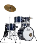  PEARL RSS585CC-743 Batería Junior 18" 5 - Azul Real Metalizado + pack de platillos Sabian Solar 2|MusicGoodDeal 