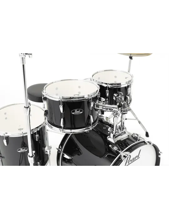  PEARL RSS505CC-31 Fusion 20" 5 Trommeln - Jet Black + Sabian Solar Pack 2 Becken|MusicGoodDeal 