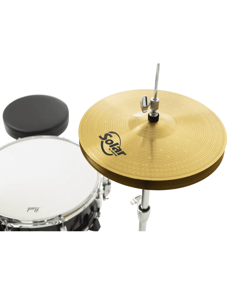 PEARL RSS505CC-31 Fusion 20" 5 Trommeln - Jet Black + Sabian Solar Pack 2 Becken|MusicGoodDeal 