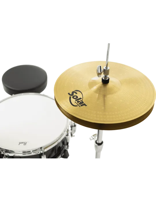  PEARL RSS505CC-31 Fusion 20" 5 Trommeln - Jet Black + Sabian Solar Pack 2 Becken|MusicGoodDeal 