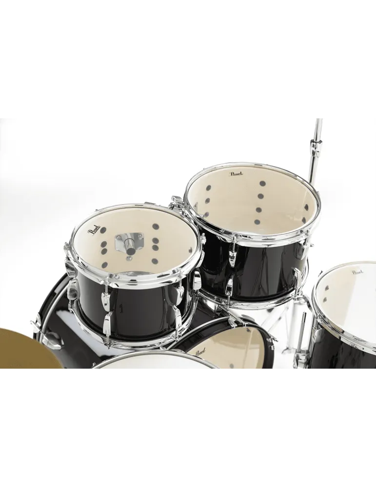  PEARL RSS505CC-31 Fusion 20" 5 Trommeln - Jet Black + Sabian Solar Pack 2 Becken|MusicGoodDeal 