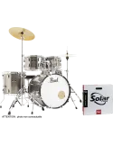  PEARL RSS505CC-707 Fusion 20" 5 Trommeln - Bronze Metallic + Sabian Solar Pack 2 Becken|MusicGoodDeal 