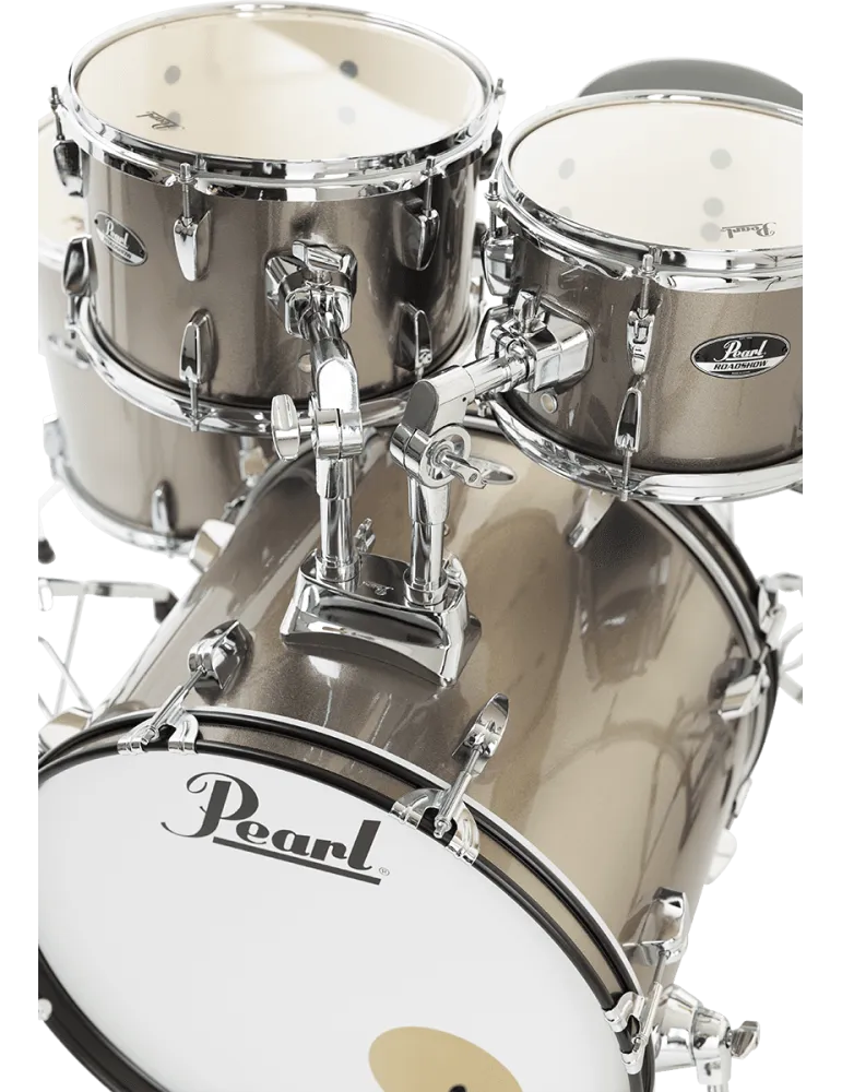  PEARL RSS505CC-707 Batería Fusion 20" 5 - Bronce Metálico + pack de platillos Sabian Solar 2|MusicGoodDeal 