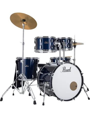  PEARL RSS505CC-743 Fusion 20" 5 Trommeln - Royal Blue Metallic + Sabian Solar Pack 2 Becken|MusicGoodDeal 