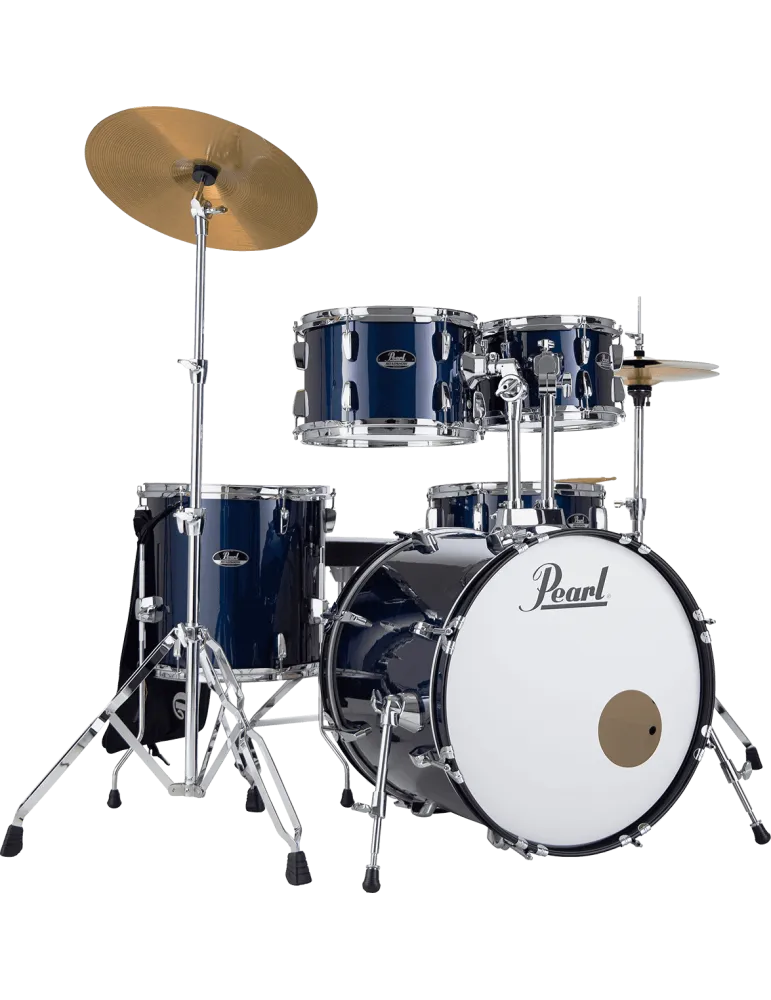  PEARL RSS505CC-743 Fusion 20" 5 Trommeln - Royal Blue Metallic + Sabian Solar Pack 2 Becken|MusicGoodDeal 