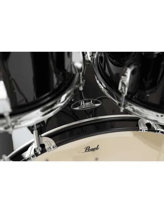  PEARL RSS525SCC-31 Rock 22" 5 Trommeln - Jet Black + Sabian Solar Pack 2 Becken|MusicGoodDeal 