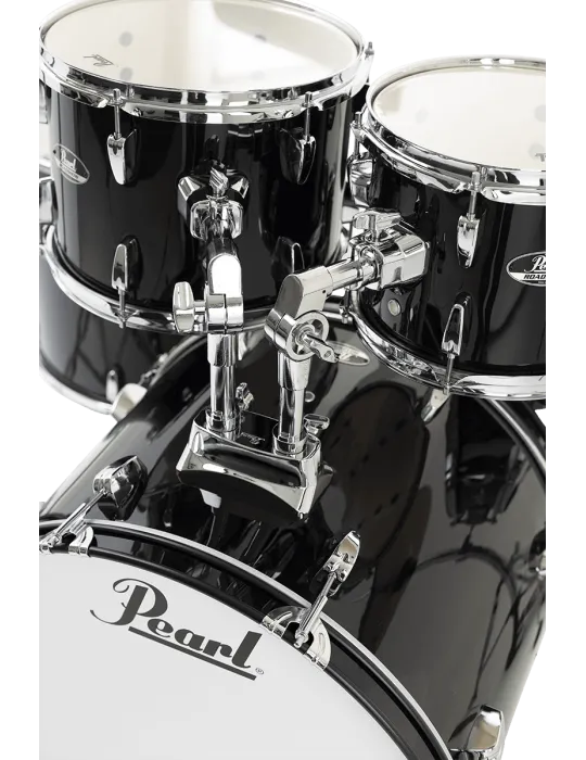  PEARL RSS525SCC-31 Rock 22" 5 Trommeln - Jet Black + Sabian Solar Pack 2 Becken|MusicGoodDeal 
