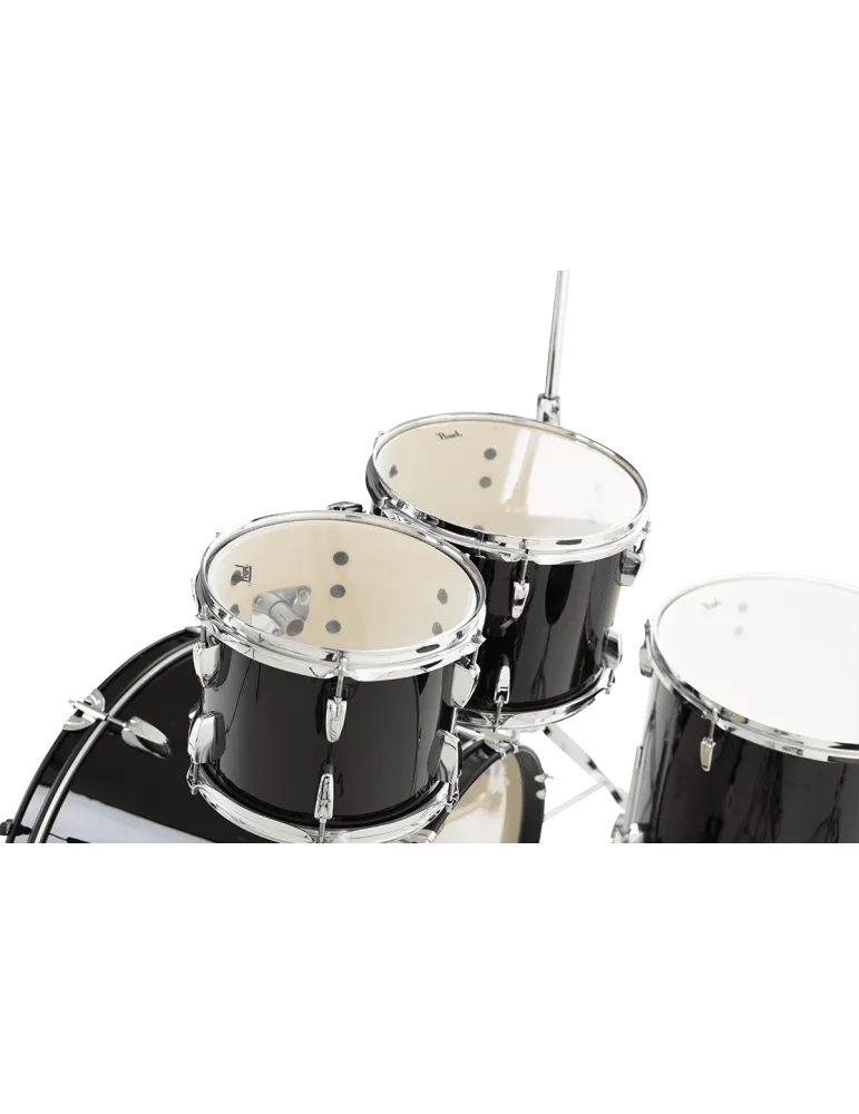  PEARL RSS525SCC-31 Rock 22" 5 Trommeln - Jet Black + Sabian Solar Pack 2 Becken|MusicGoodDeal 
