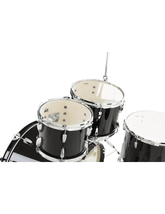  PEARL RSS525SCC-31 Rock 22" 5 Trommeln - Jet Black + Sabian Solar Pack 2 Becken|MusicGoodDeal 