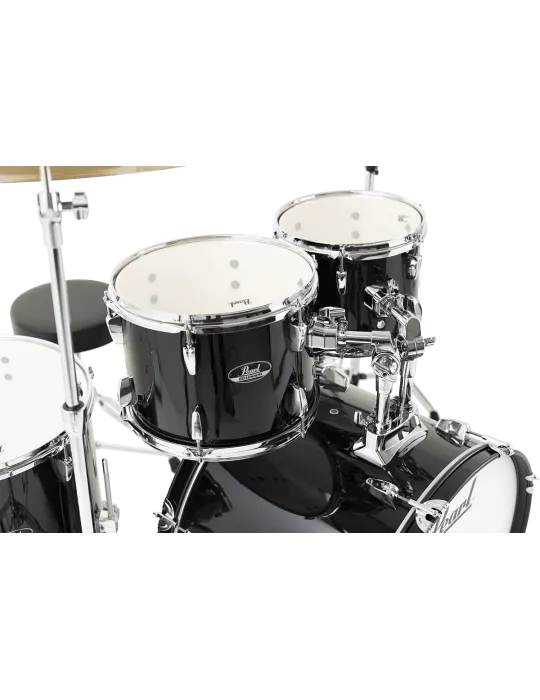  PEARL RSS525SCC-31 Rock 22" 5 Trommeln - Jet Black + Sabian Solar Pack 2 Becken|MusicGoodDeal 
