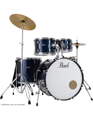  PEARL RSS525SCC-743 Rock 22" 5 Trommeln - Royal Blue Metallic + Sabian Solar Pack 2 Becken|MusicGoodDeal 