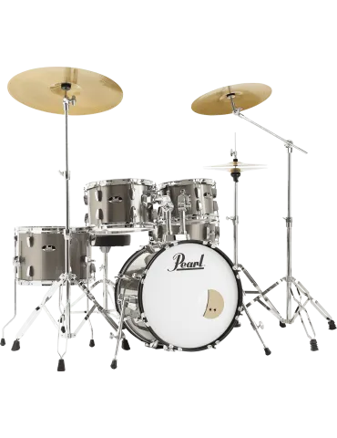  PEARL RSS585BCC-707 Junior 18" 5 Trommeln - Bronze Metallic + B-50 + Sabian Solar Pack 3 Becken|MusicGoodDeal  2