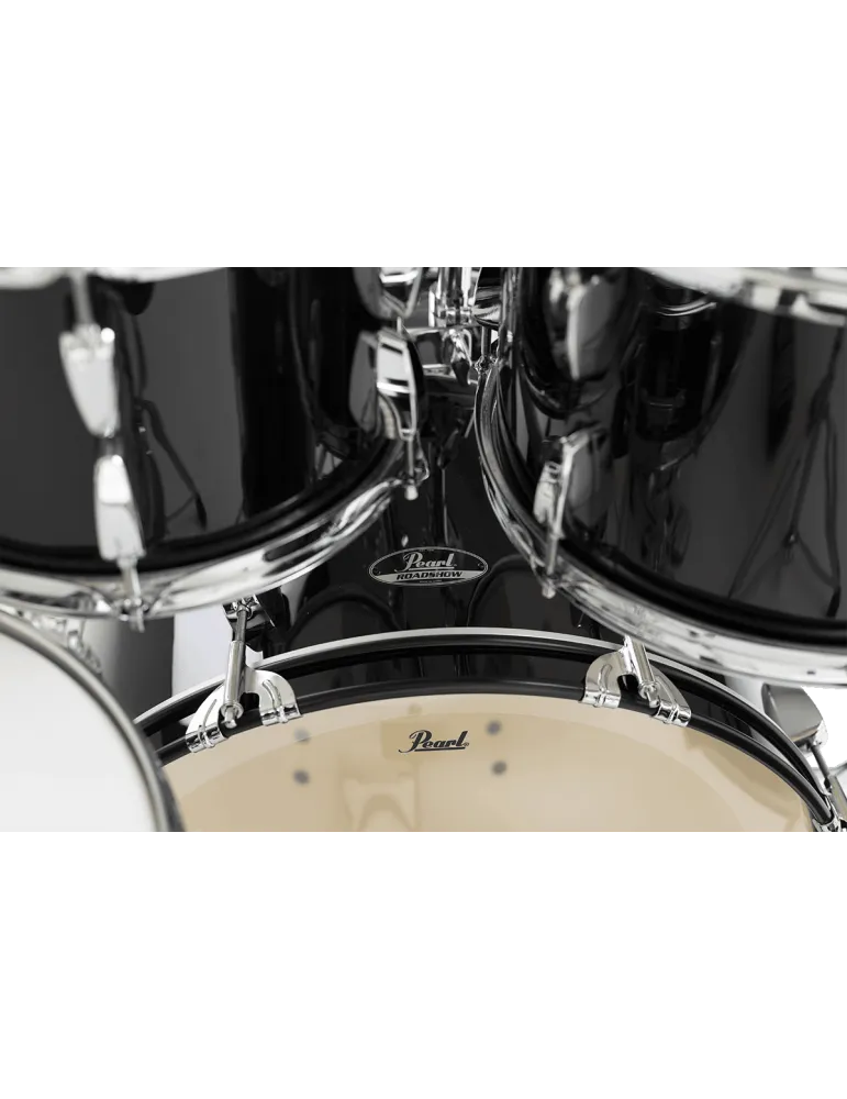  PEARL RSS505BCC-31 Fusion 20" 5 drums - Jet Black + B-50 + Sabian Solar 3 cymbals pack|MusicGoodDeal 