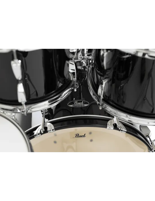  PEARL RSS505BCC-31 Fusion 20" 5 drums - Jet Black + B-50 + Sabian Solar 3 cymbals pack|MusicGoodDeal 