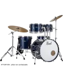  PEARL RSS505BCC-743 Fusion 20" 5 Trommeln - Royal Blue Metallic + B-50 + Sabian Solar Pack 3 Becken|MusicGoodDeal 