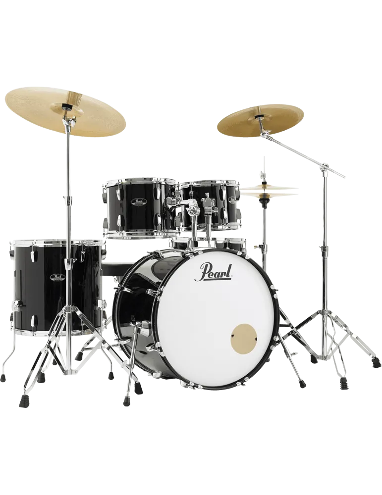  PEARL RSS525SBCC-31 Rock 22" 5 Trommeln - Jet Black + B-50 + Sabian Solar Pack 3 Becken|MusicGoodDeal 