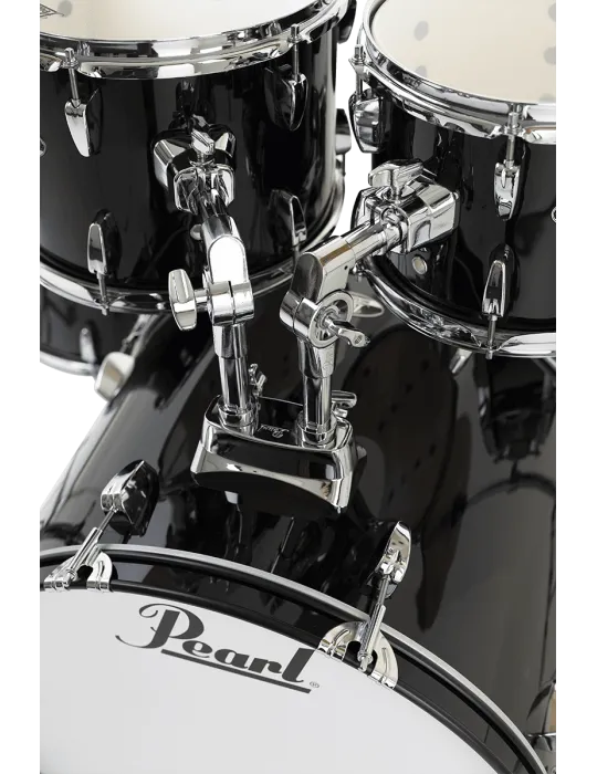  PEARL RSS525SBCC-31 Rock 22" 5 Trommeln - Jet Black + B-50 + Sabian Solar Pack 3 Becken|MusicGoodDeal 