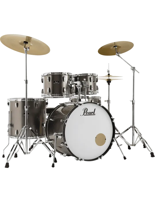  PEARL RSS525SBCC-707 Rock 22" 5 Trommeln - Bronze Metallic + B-50 + Sabian Solar 3-Becken-Paket|MusicGoodDeal 