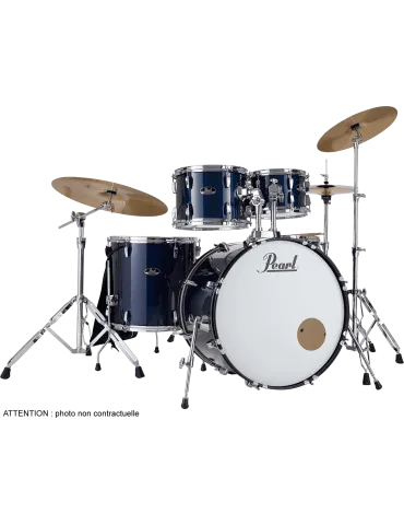  PEARL RSS525SBCC-743 Rock 22" 5 Trommeln - Royal Blue Metallic + B-50 + Sabian Solar Pack 3 Becken|MusicGoodDeal 