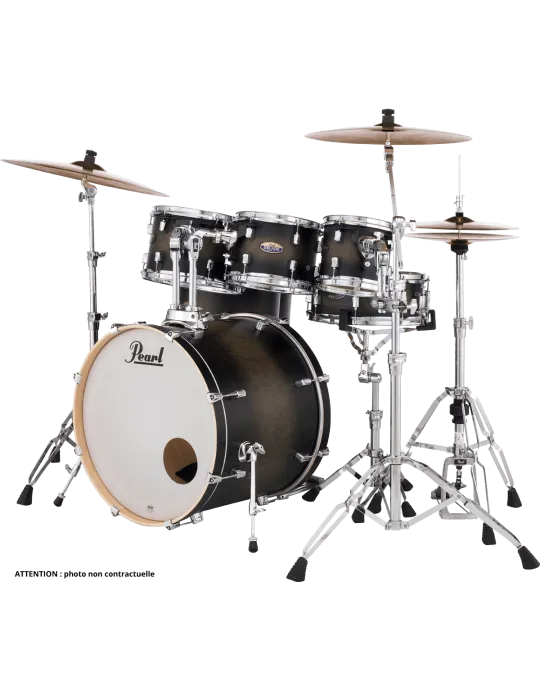  PEARL DMP925SC-262 Rock 22" 5 tambores - Satin Black Burst|MusicGoodDeal 