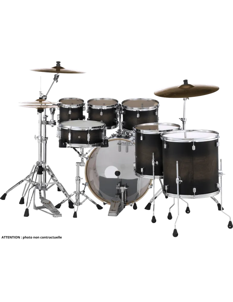  PEARL DMP925SC-262 Rock 22" 5 tambores - Satin Black Burst|MusicGoodDeal 
