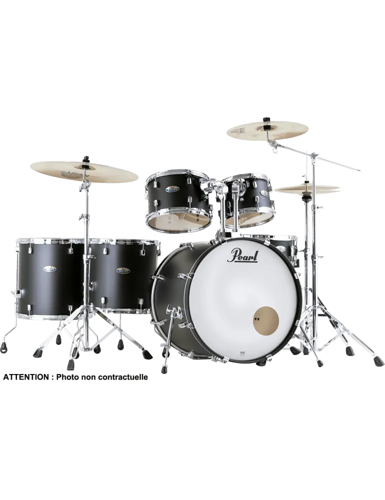  PEARL DMP926SC-227 Hyper Rock 22" 6 tambores - Negro pizarra satinado|MusicGoodDeal 