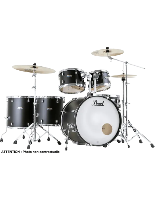  PEARL DMP926SC-227 Hyper Rock 22" 6 tambores - Negro pizarra satinado|MusicGoodDeal 