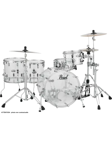  PEARL CRB524FPC-730 Rock 22" 4 Trommel 2TB - Ultra Clear|MusicGoodDeal 