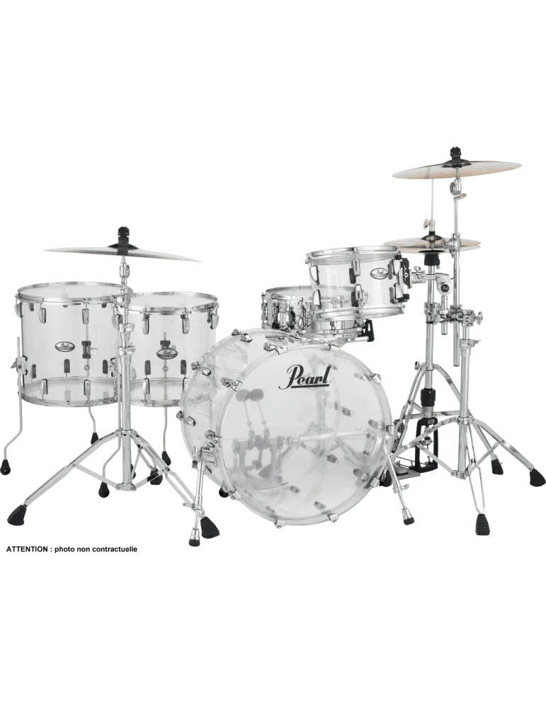  PEARL CRB524FPC-730 Rock 22" 4 Trommel 2TB - Ultra Clear|MusicGoodDeal 