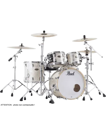  PEARL STS904XPC-405 Fusion 20" 4 Fässer - Nikotin white marine pearl|MusicGoodDeal 