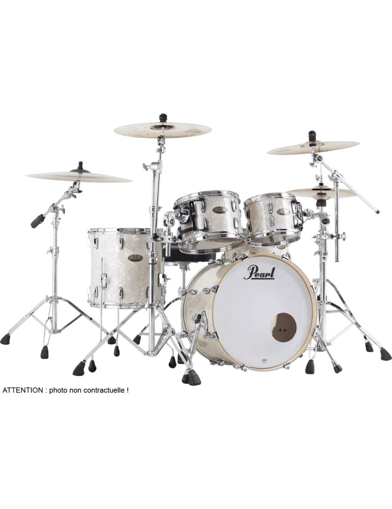  PEARL STS904XPC-405 Fusion 20" 4 Fässer - Nikotin white marine pearl|MusicGoodDeal 
