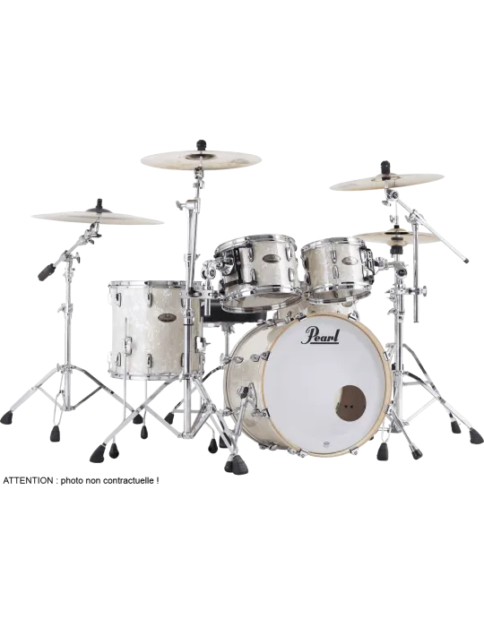 PEARL STS904XPC-405 Fusion 20" 4 Fässer - Nikotin white marine pearl|MusicGoodDeal 