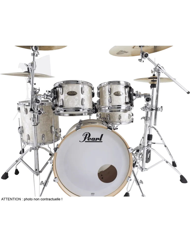  PEARL STS904XPC-405 Fusion 20" 4 Fässer - Nikotin white marine pearl|MusicGoodDeal 