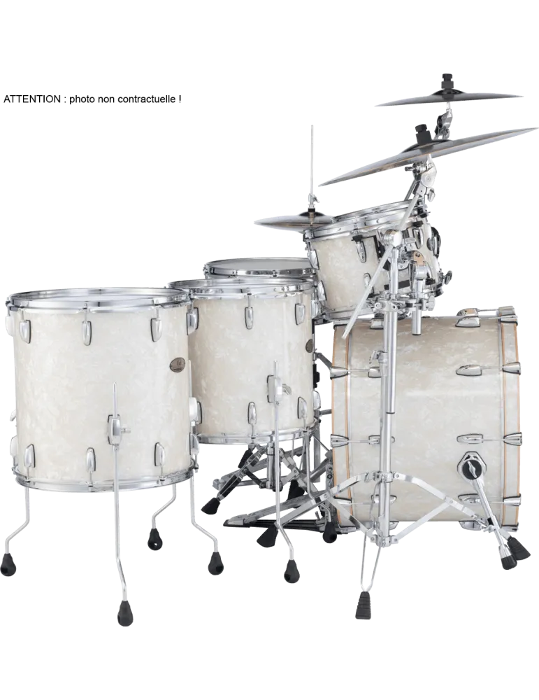  PEARL STS924XSPC-405 Rock 22" 4 Fässer - Nikotin white marine pearl|MusicGoodDeal 