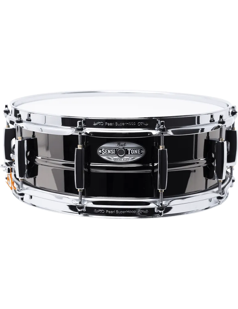  PEARL STH1450BR Sensitone Heritage Alloy 14 x 5" Messing black Chrome|MusicGoodDeal 