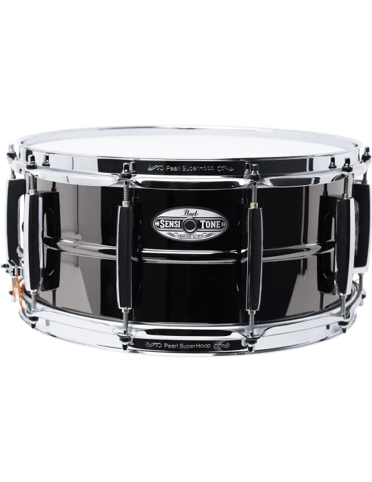  PEARL STH1465BR Sensitone Heritage Alloy 14 x 6.5" Messing Black Chrome|MusicGoodDeal 