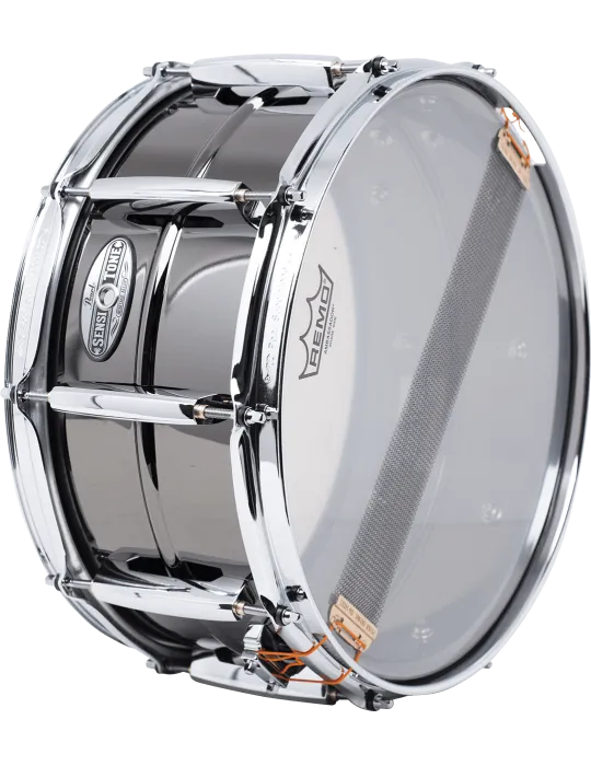  PEARL STH1465BR Sensitone Heritage Alloy 14 x 6.5" Messing Black Chrome|MusicGoodDeal 