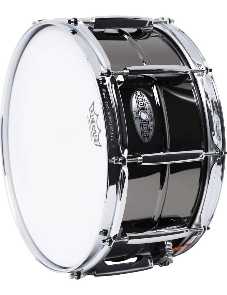  PEARL STH1465BR Sensitone Heritage Alloy 14 x 6.5" Messing Black Chrome|MusicGoodDeal 