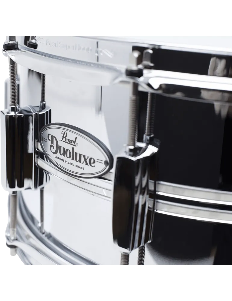  PEARL DUX1465BRC-405 Duoluxe 14 x 6,5" Nikotin Weiß Marine Pearl|MusicGoodDeal 