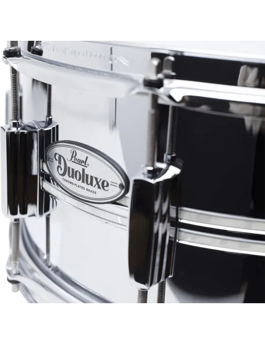  PEARL DUX1465BRC-405 Duoluxe 14 x 6,5" Nikotin Weiß Marine Pearl|MusicGoodDeal 
