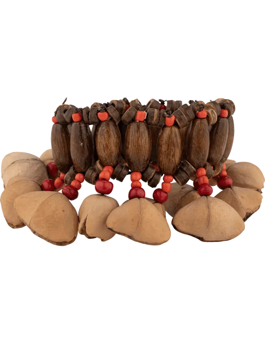  PEARL PBGLKEN Ethnisch - Nut Kenari Armband|MusicGoodDeal 