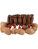  PEARL PBGLKEN Ethnisch - Nut Kenari Armband|MusicGoodDeal 