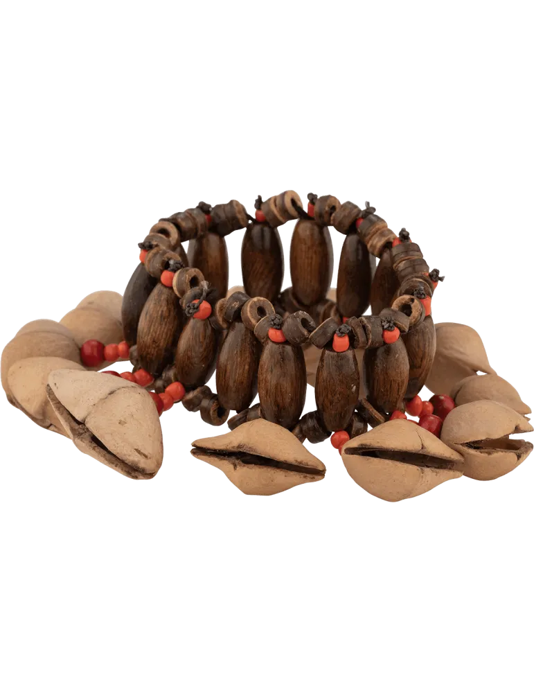  PEARL PBGLKEN Ethnisch - Nut Kenari Armband|MusicGoodDeal 