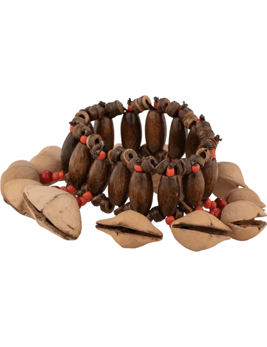  PEARL PBGLKEN Ethnisch - Nut Kenari Armband|MusicGoodDeal 