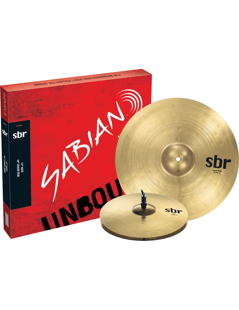  SABIAN SBR5002 Harmonisches Set - 2-Pack 14"-18"|MusicGoodDeal 
