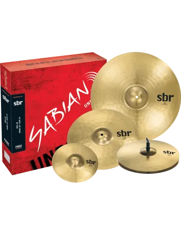  SABIAN SBR5003G Harmonisches Set - Promo 14"-16"-20" + Splash 10" geschenkt|MusicGoodDeal 