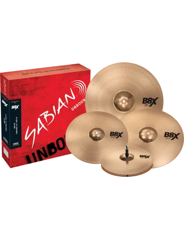  SABIAN 45003XG Harmonisches Set - Promo 14"-16"-20" + Crash 18" geschenkt|MusicGoodDeal 